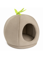 Kit Invierno Daki — Cama Cueva Peach Cozy + Manta Polar