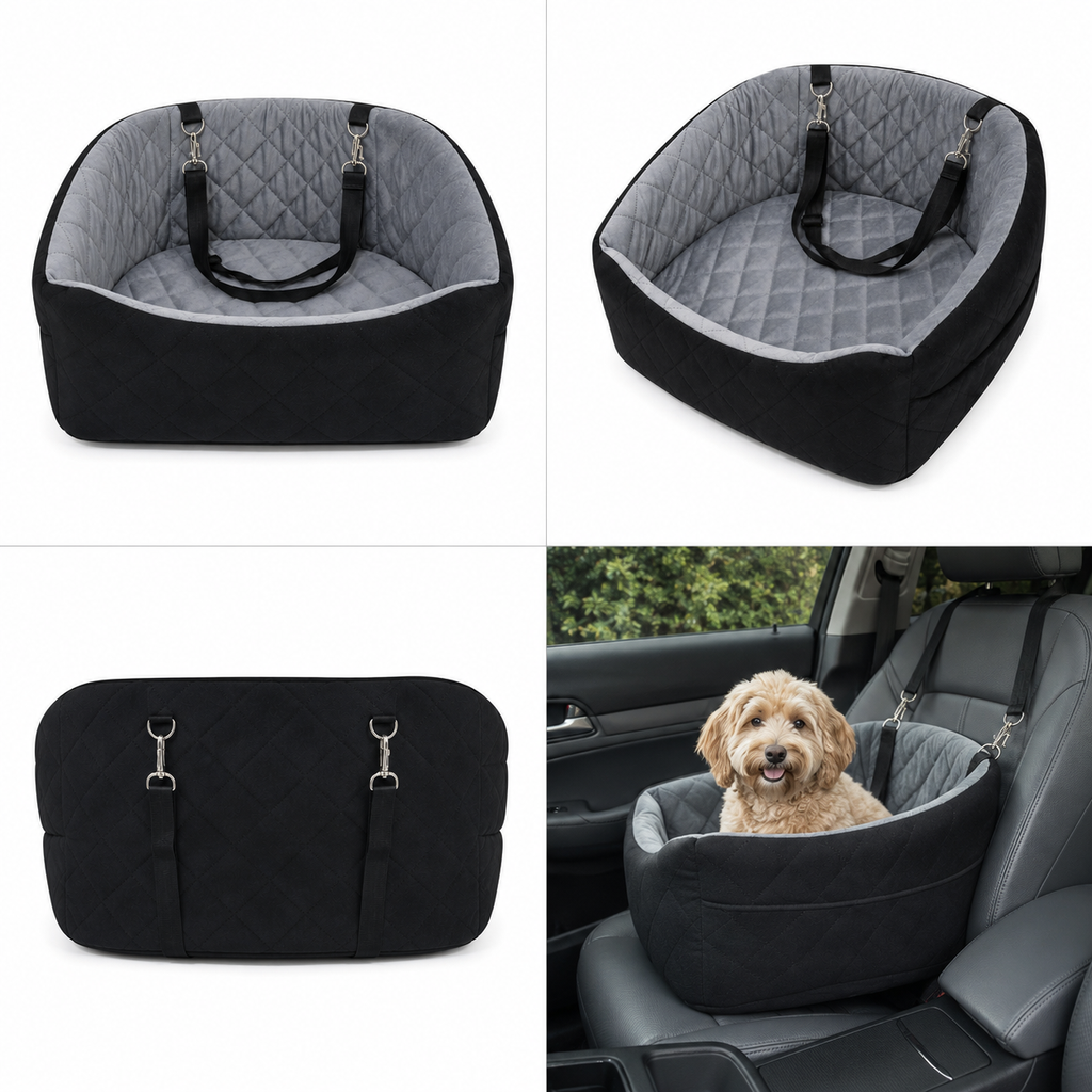 Asiento de Auto para Perros y Gatos