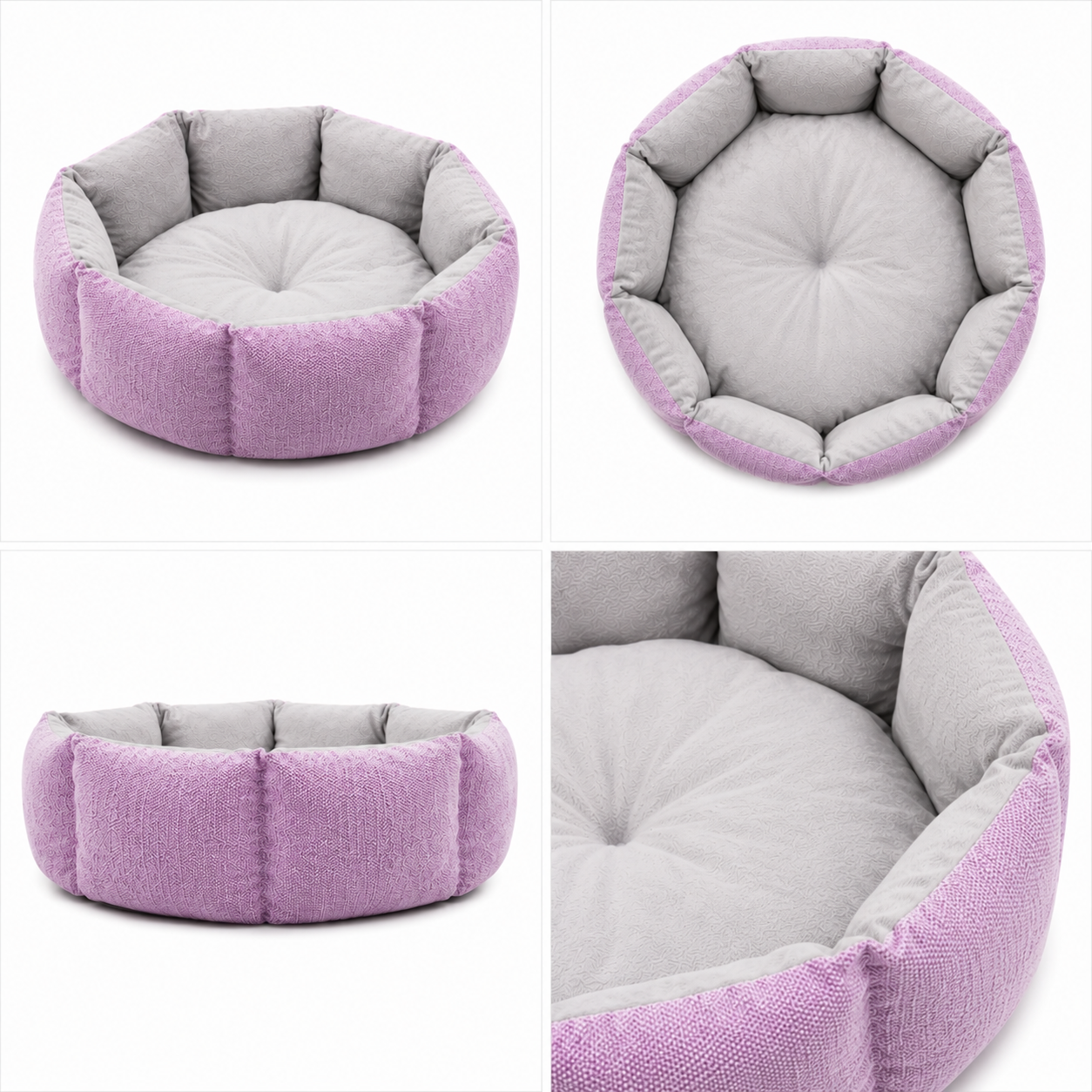 Cama Flor para Perros y Gatos