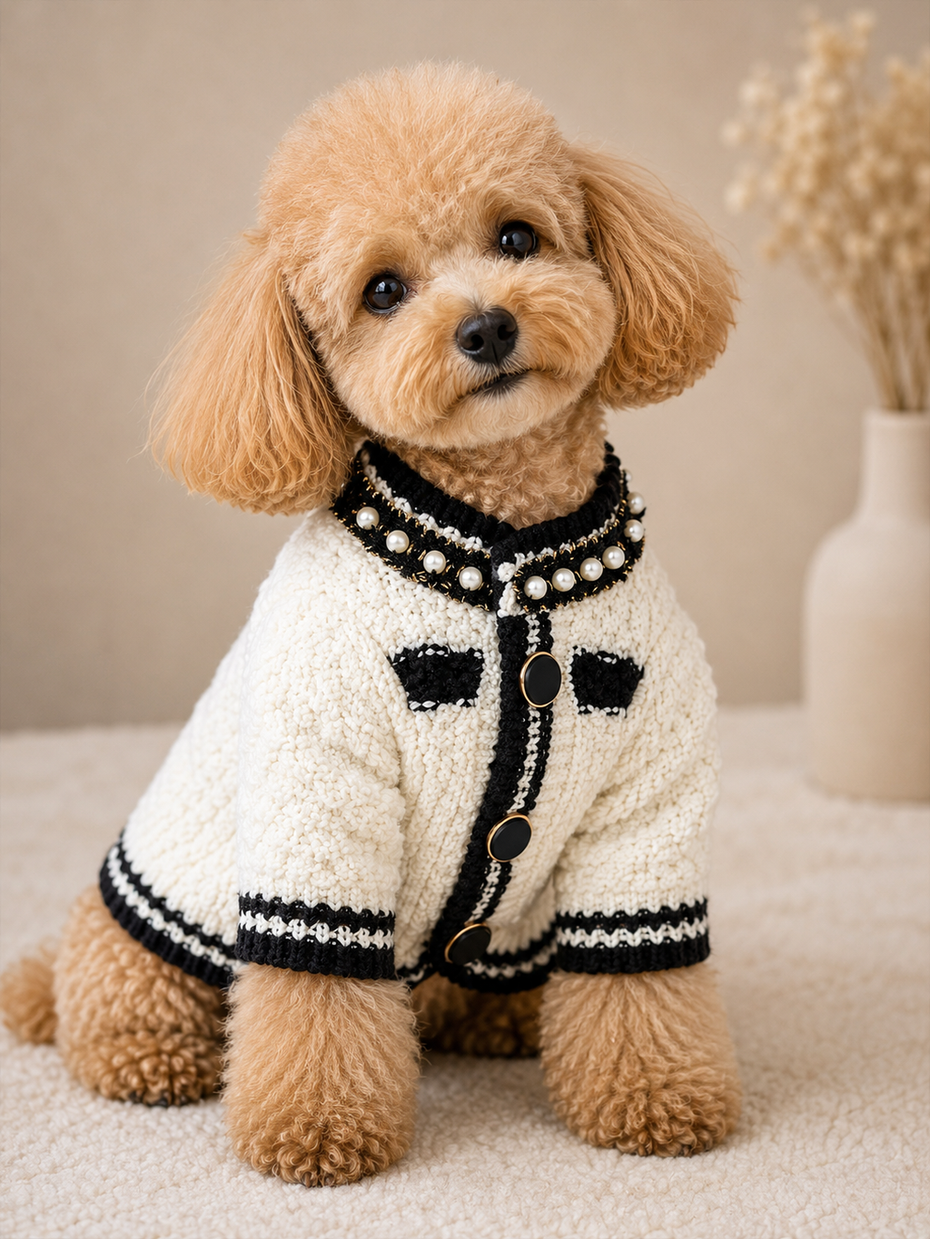 Chaleco Tejido para Perros París