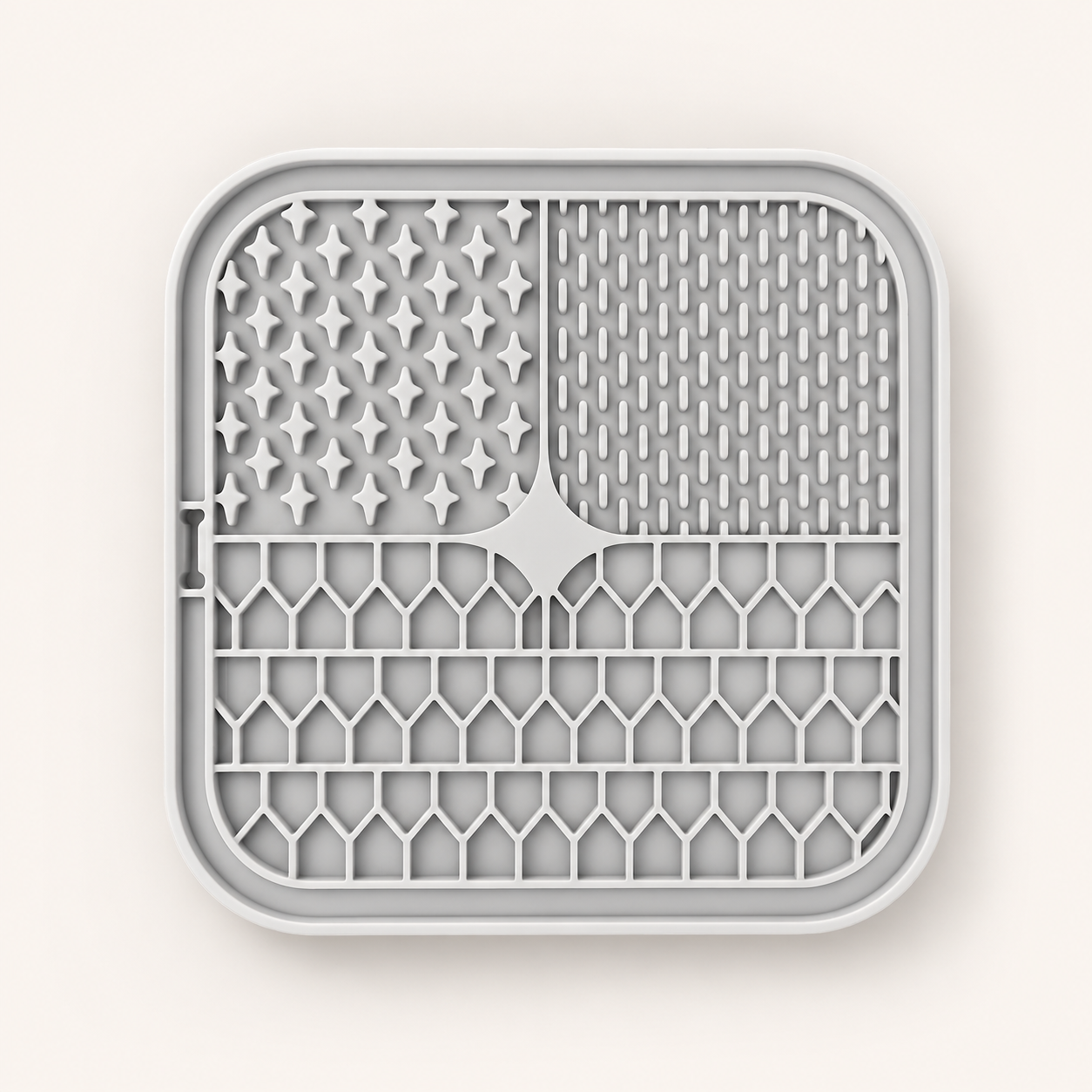 Lick Mat Daki Slow Feed Gris