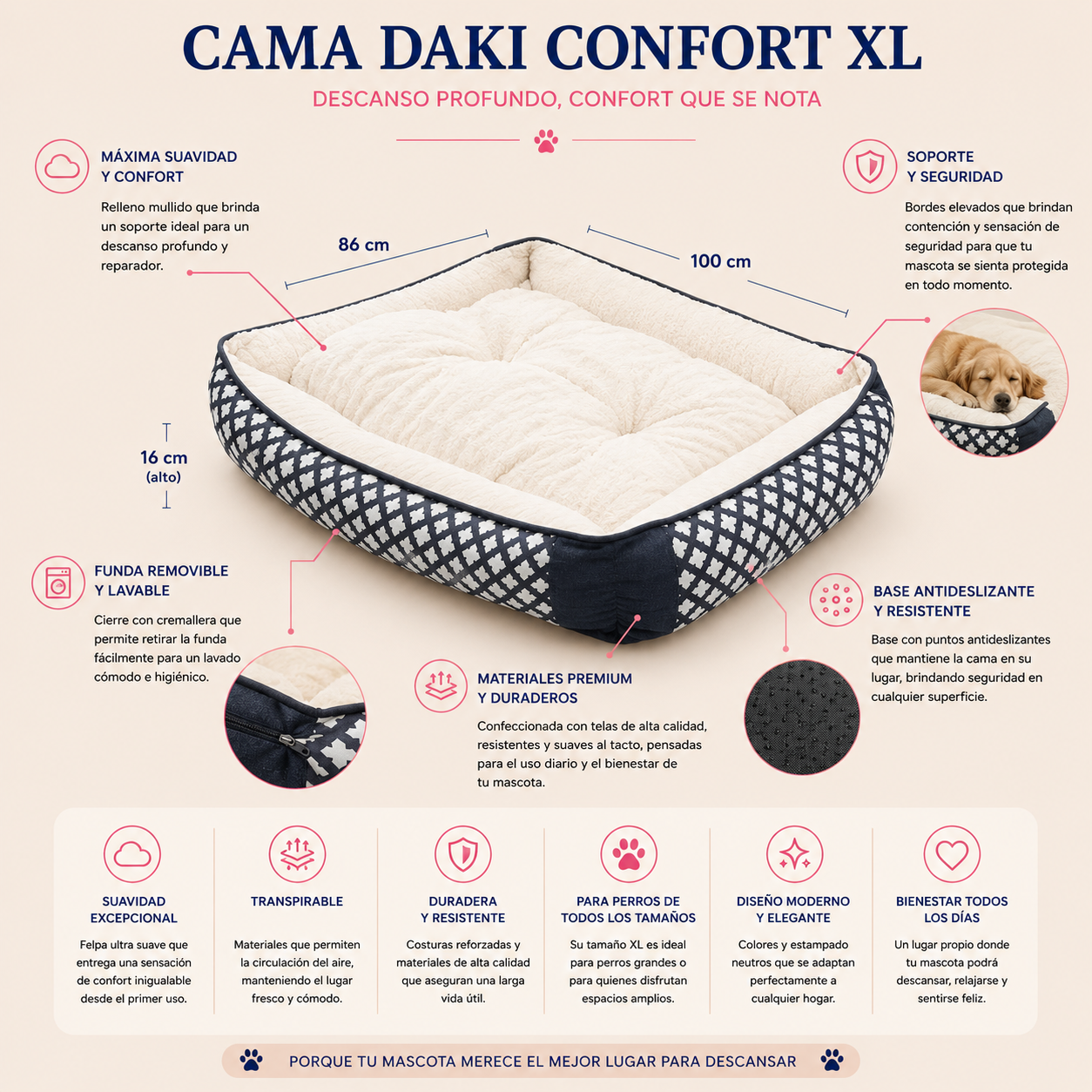 Cama Daki Royal XL