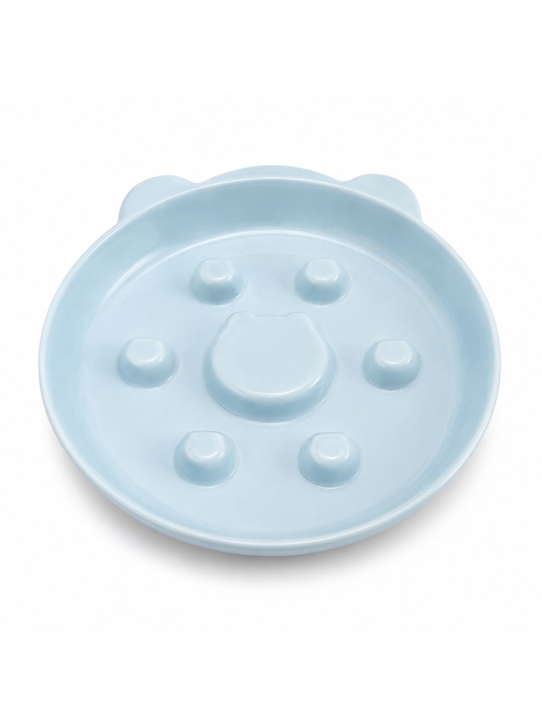 Plato Cerámico Daki Huellita Slow Feed