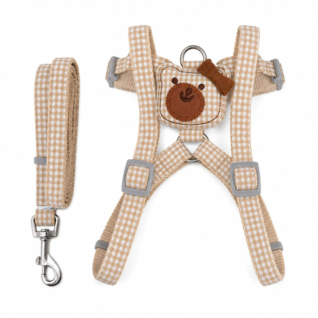 Arnés con Correa Daki Teddy - La Casa de Daki