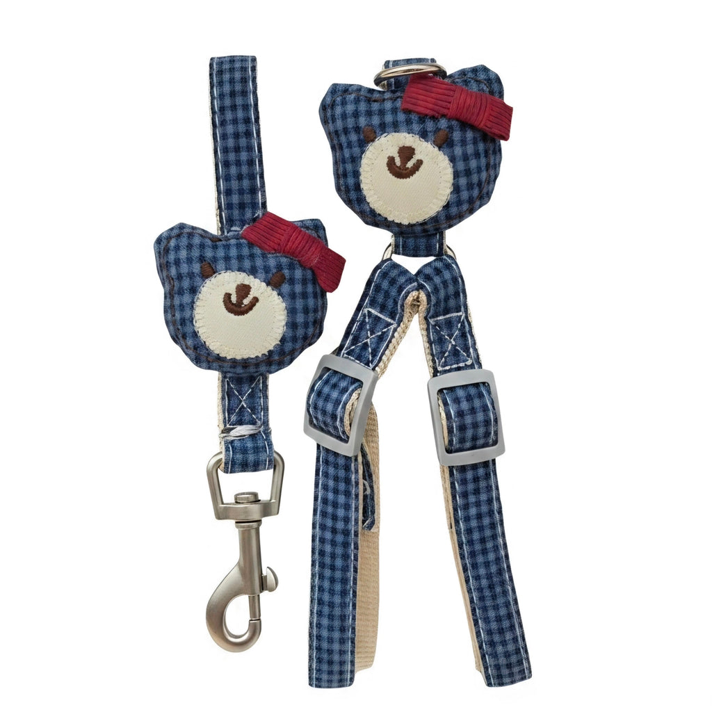 Arnés con Correa Daki Teddy - La Casa de Daki