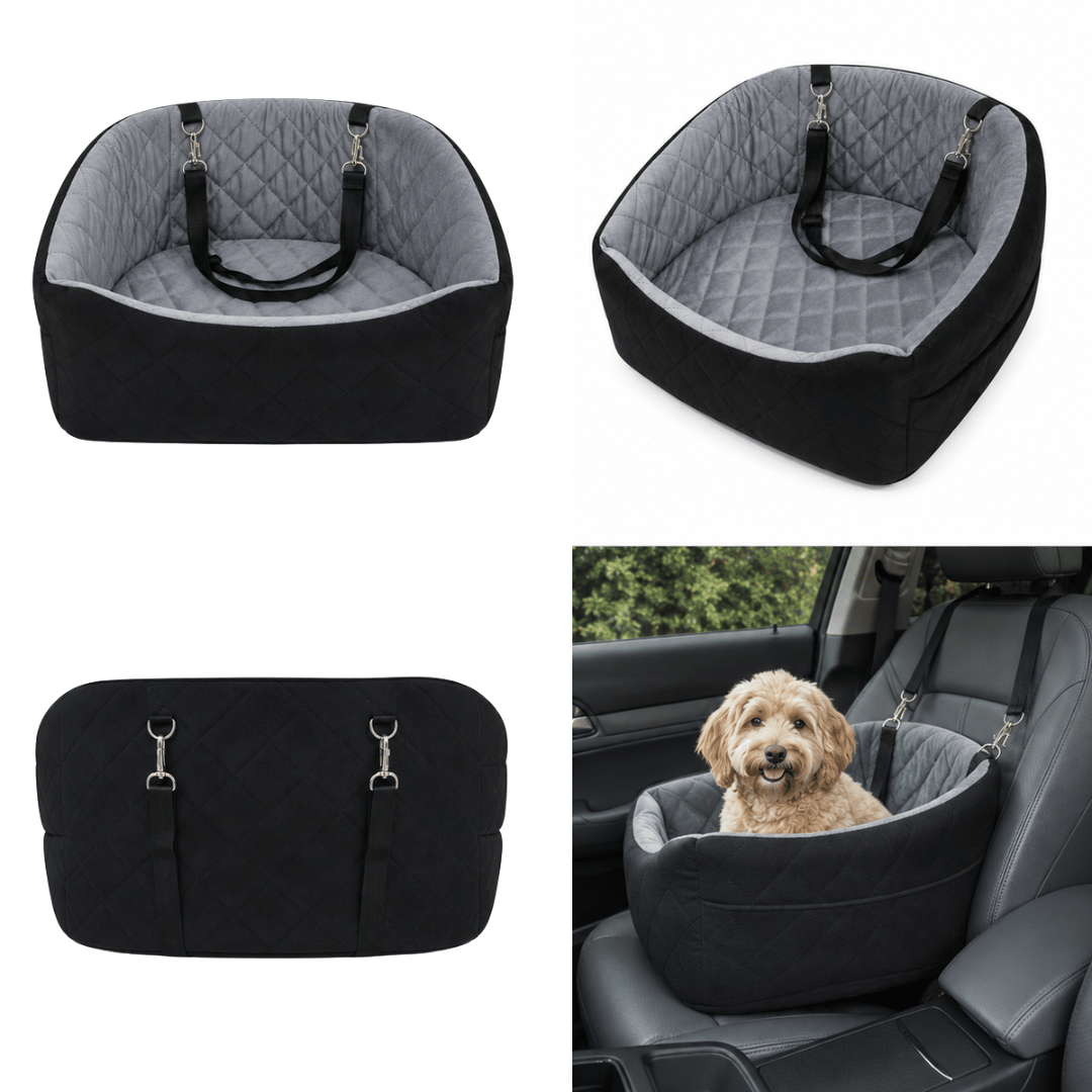 Asiento de Auto para Perros y Gatos - La Casa de Daki