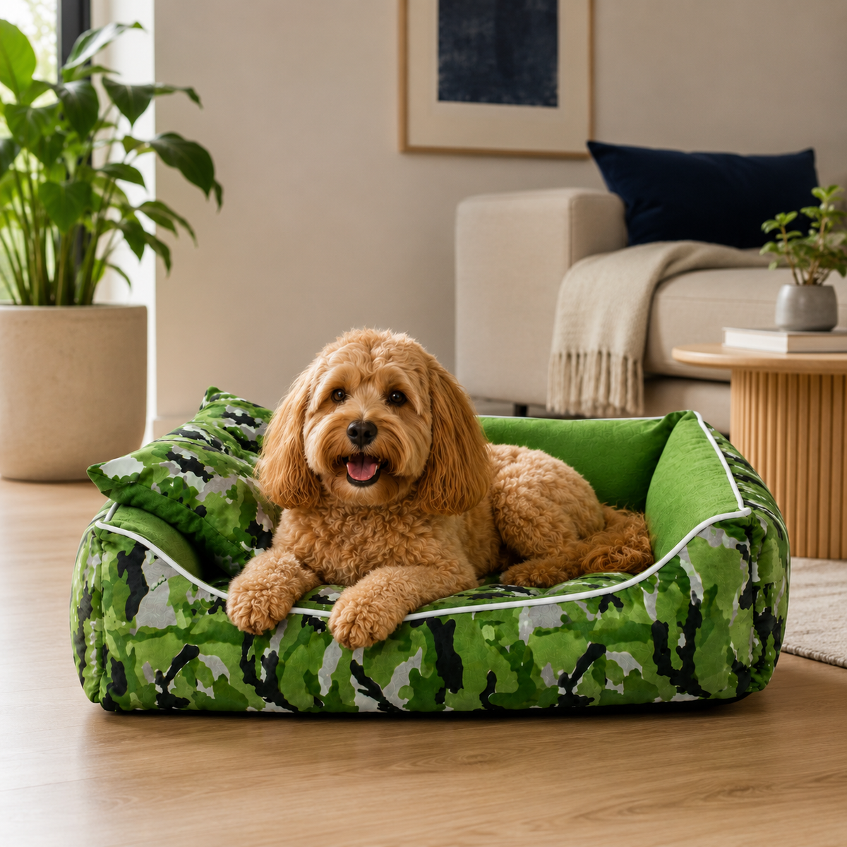 Cama Daki Camuflaje Comfort - La Casa de Daki
