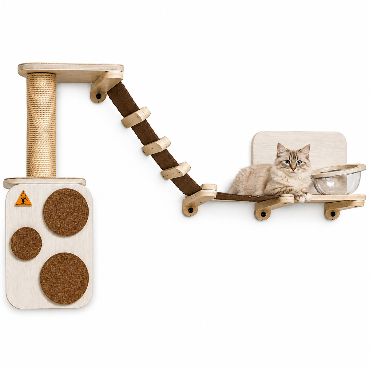 Circuito de Pared Daki Cat Adventure Premium - La Casa de Daki