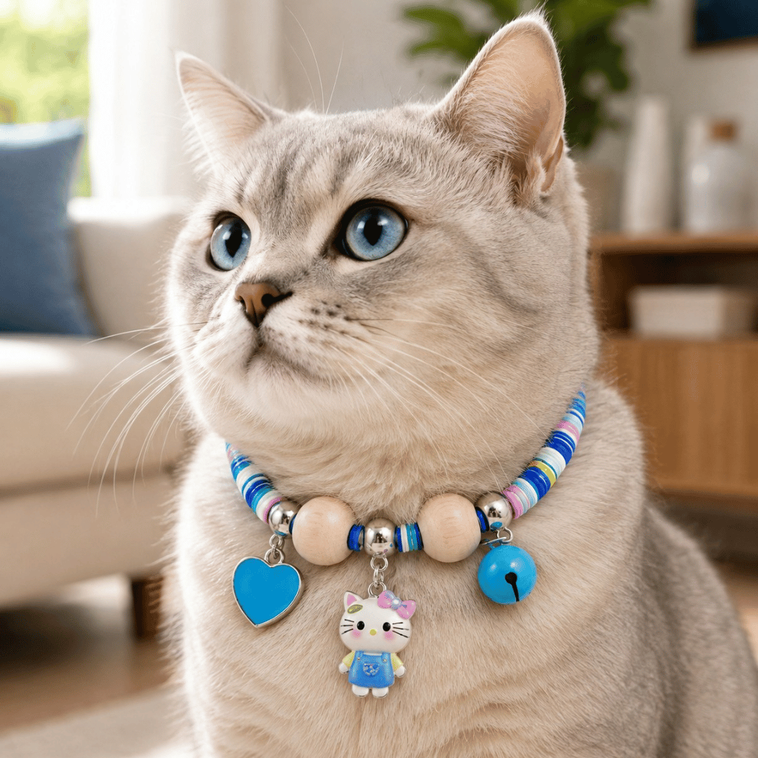 Collar Daki Sweet Kitty Multicolor - La Casa de Daki