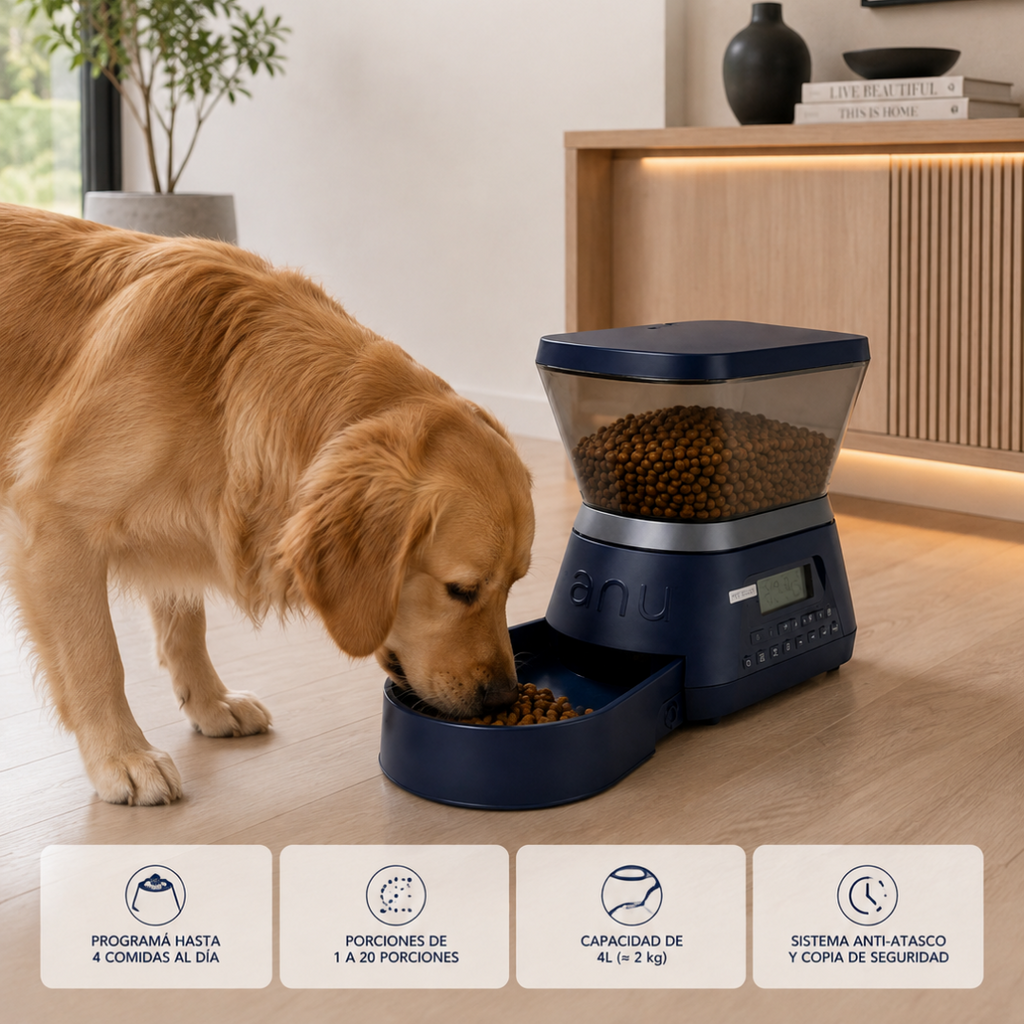 Dispensador Automático Daki SmartFeed 4L - La Casa de Daki