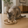 Plato Cerámico Daki Huellita Slow Feed - La Casa de Daki