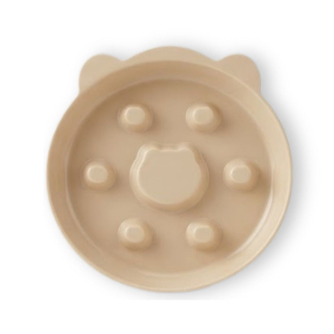 Plato Cerámico Daki Huellita Slow Feed - La Casa de Daki