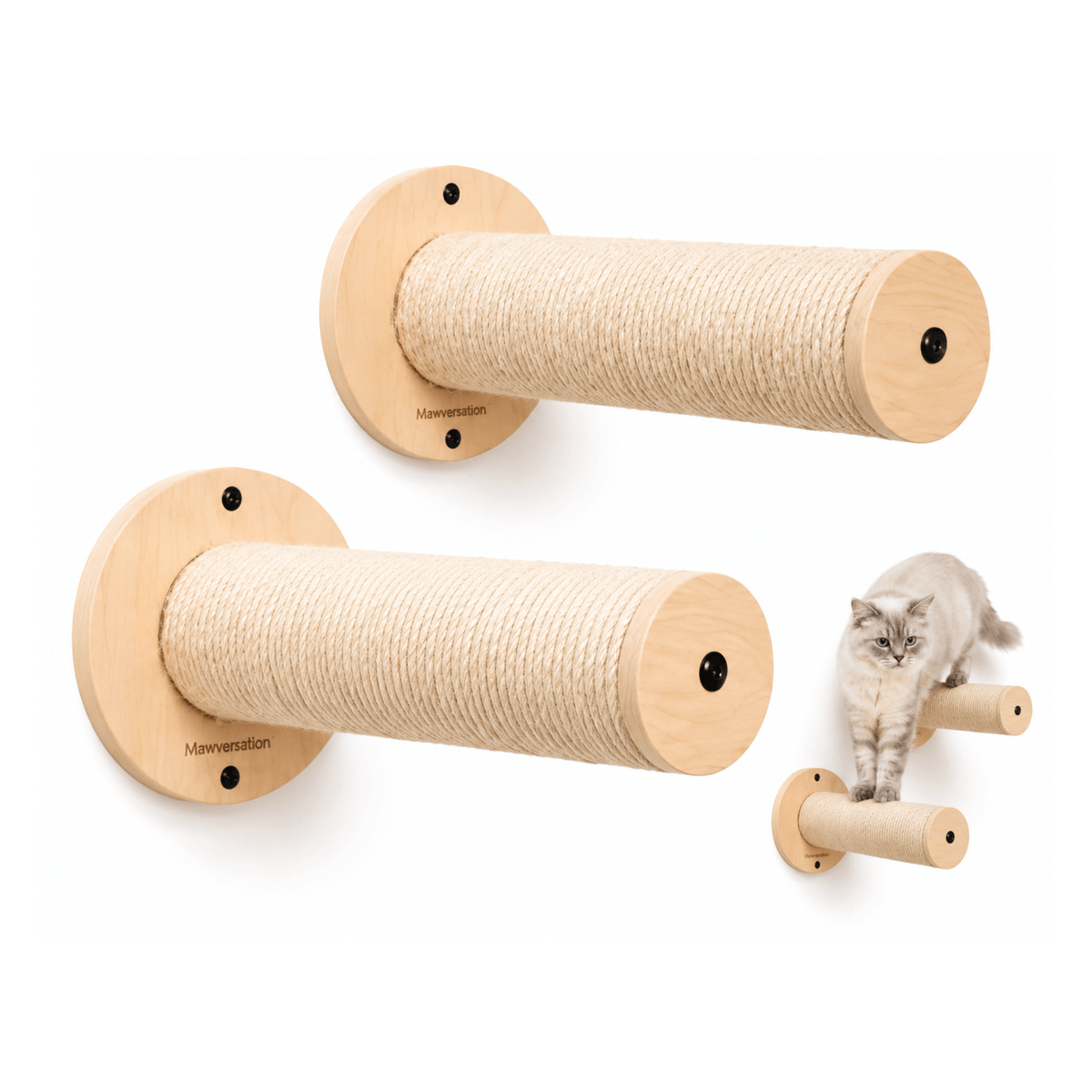 Poste Rascador Daki ScratchWall para Gatos - La Casa de Daki