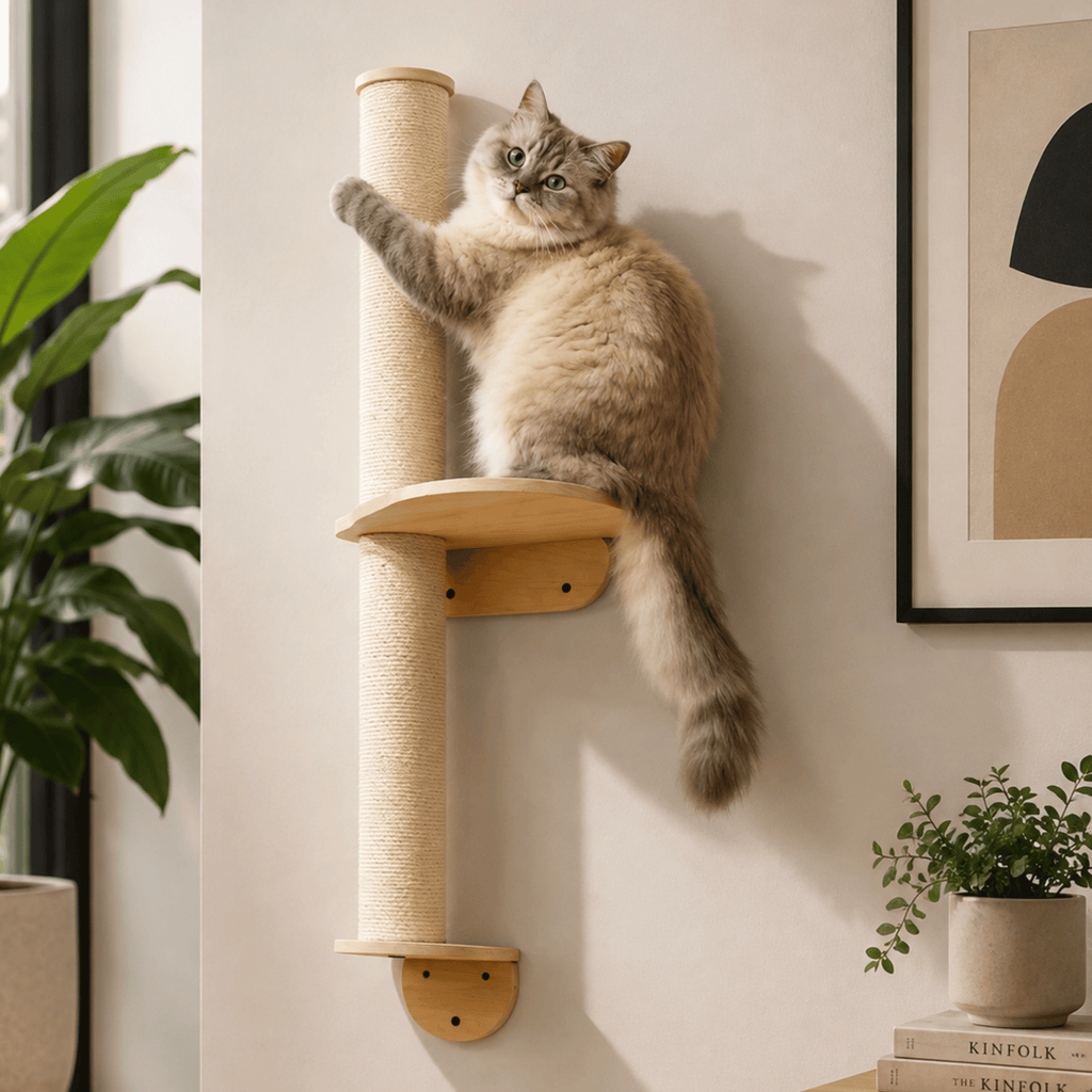Poste Rascador Daki WallClimb 91 para Gatos - La Casa de Daki