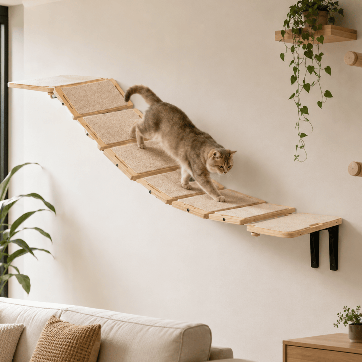 Rampa de Pared Daki WallClimb para Gatos - La Casa de Daki