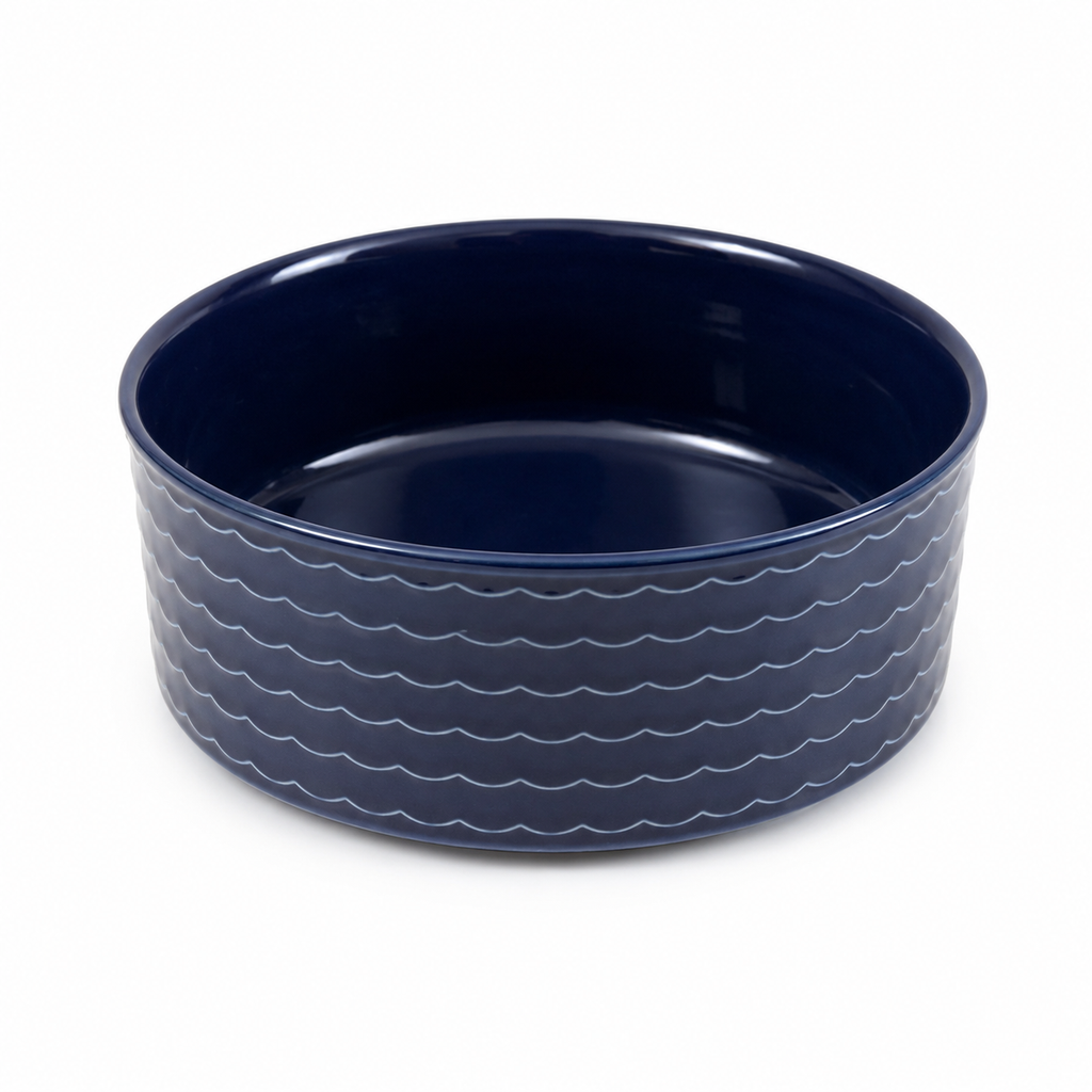 Set 2 Platos Plato Cerámico Azul Marino - La Casa de Daki
