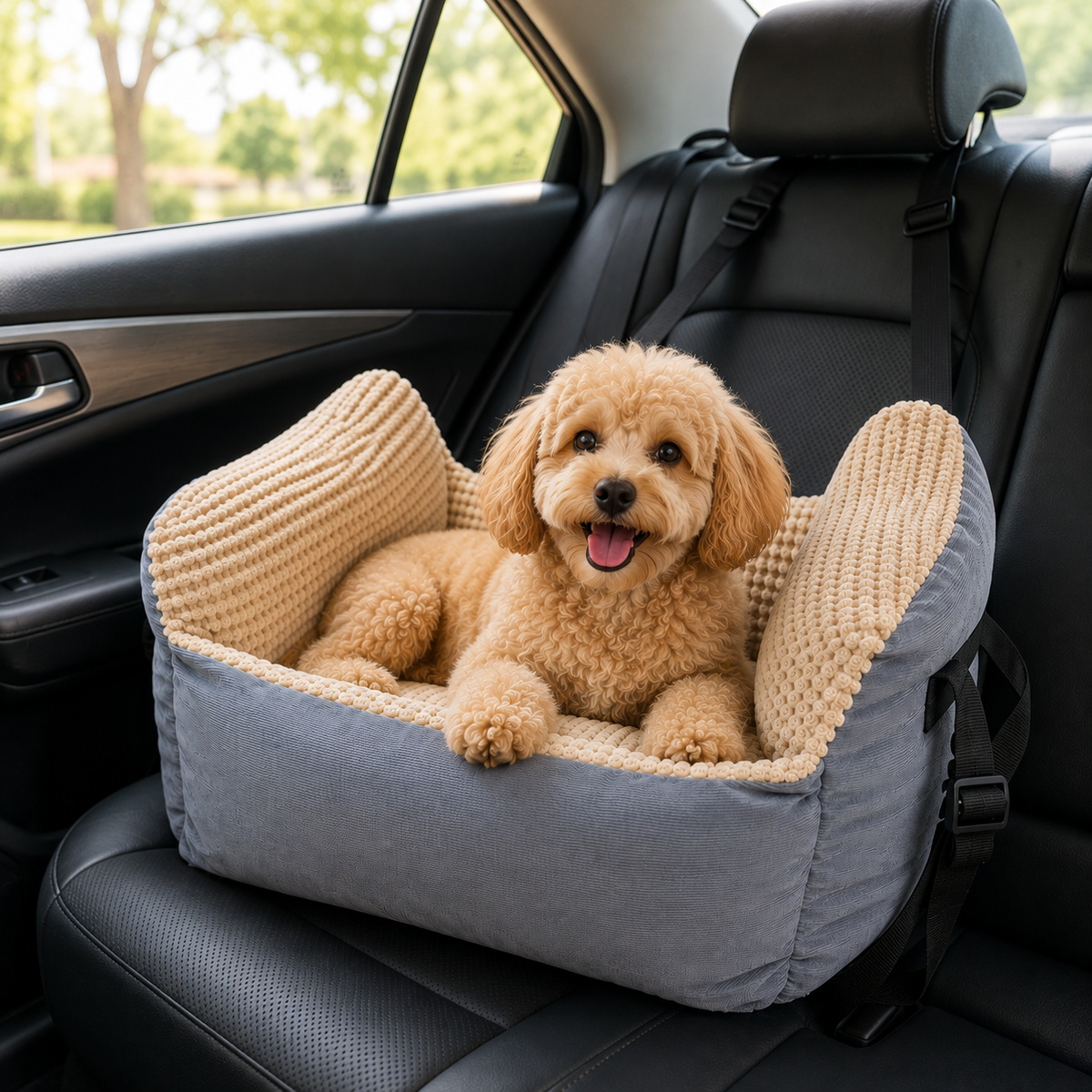 Cama Acolchada para Auto DakiRide