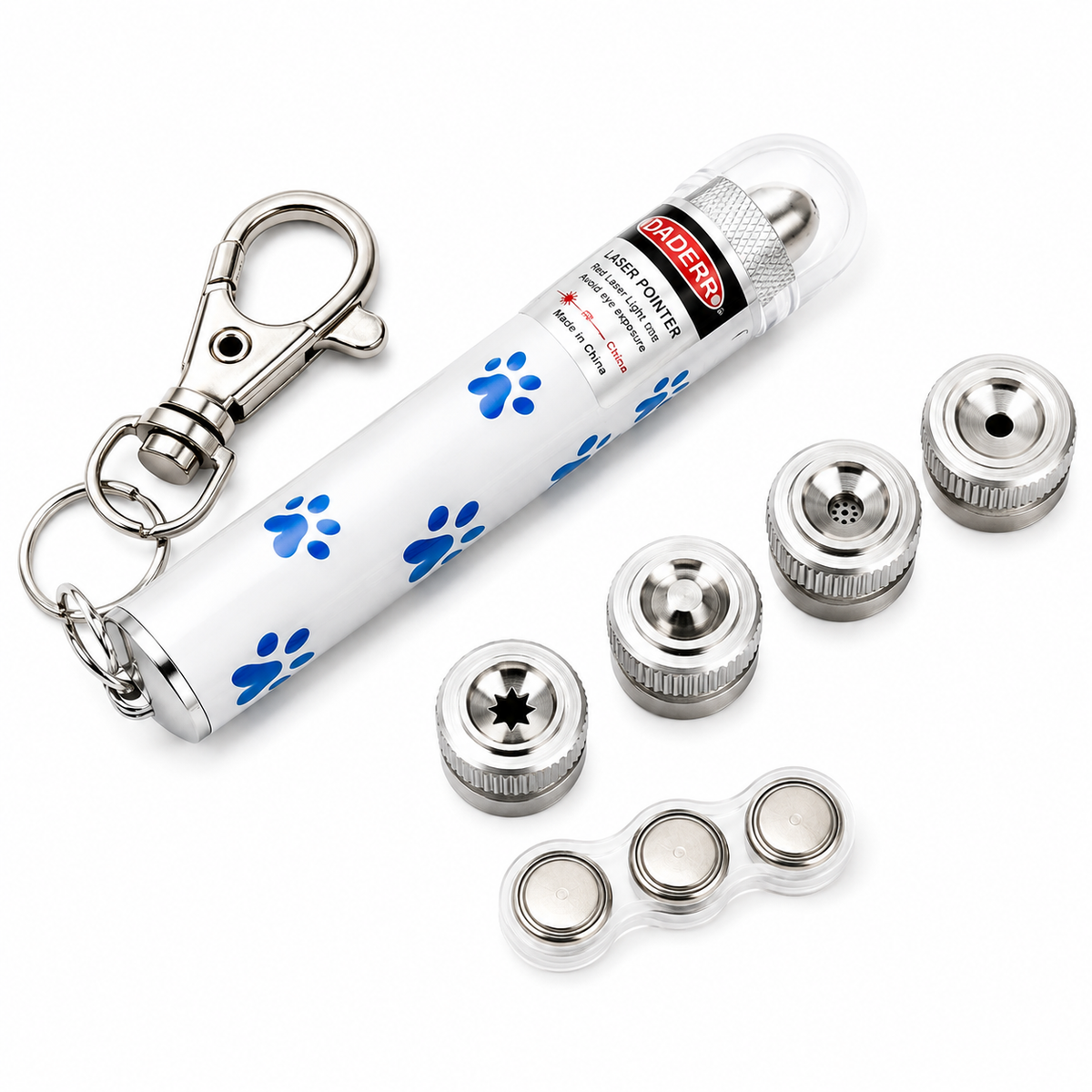 Juguete Láser Interactivo para Gatos con 5 Patrones y Baterías