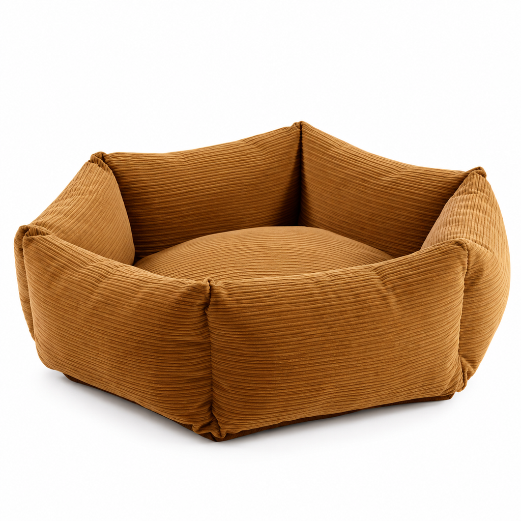 Cama Daki Nido Premium para Perros – Pana Marrón