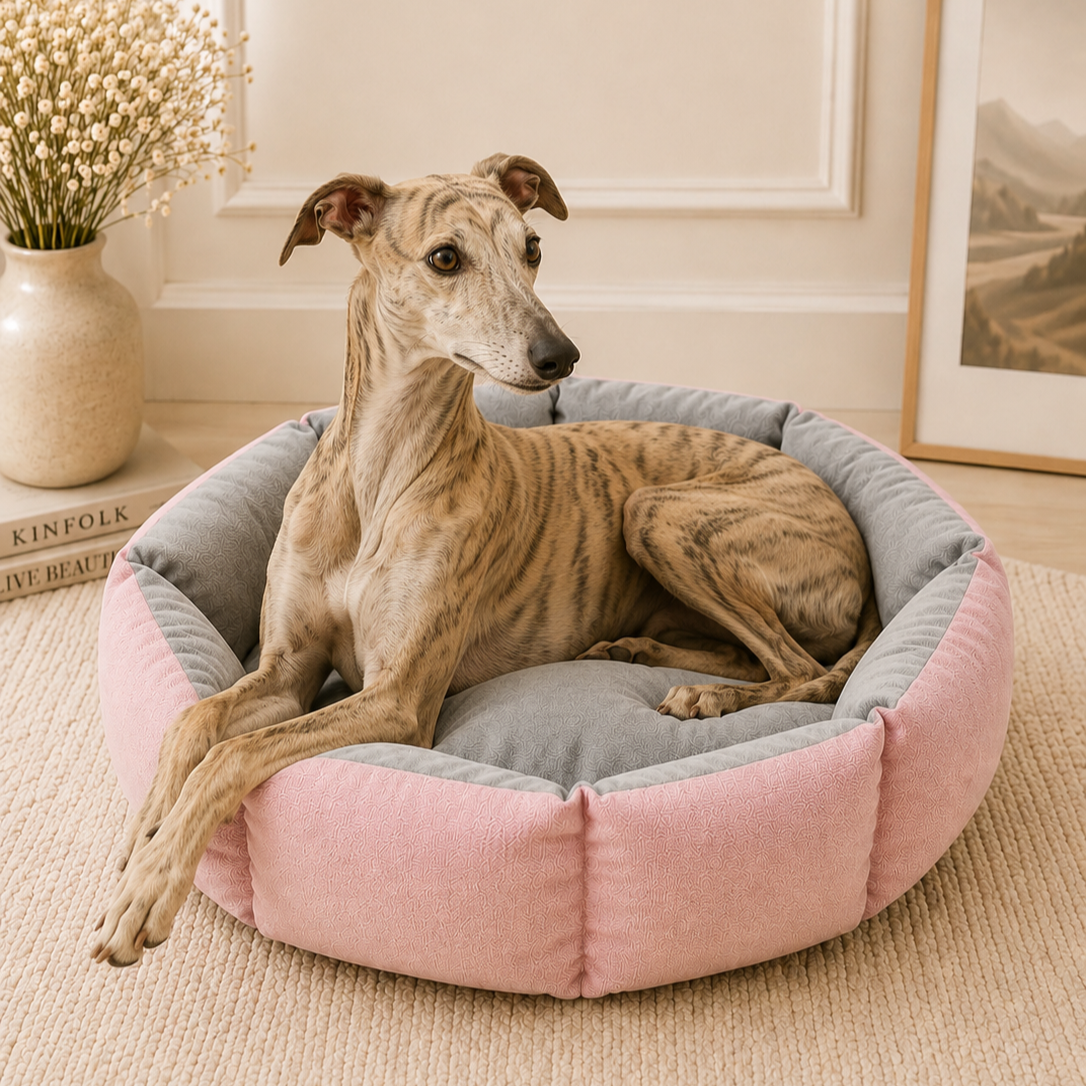 Cama Flor para Perros y Gatos