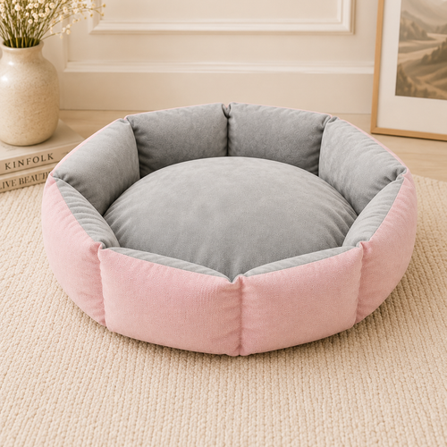Cama Flor para Perros y Gatos