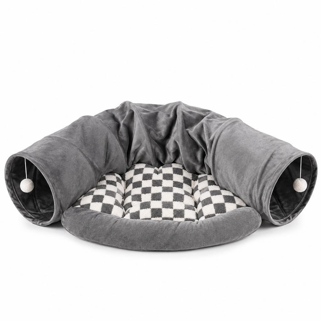 Cama Daki Túnel Doble para Perros y Gatos